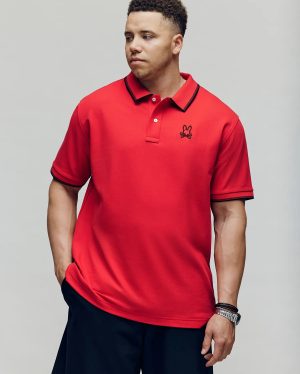 MENS BIG & TALL JUDE PIQUE POLO - BT0100003