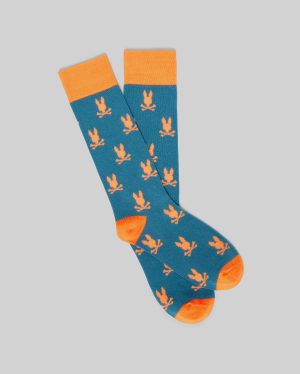 MENS ALL OVER BUNNY DRESS SOCK - MO2200022