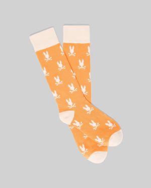 MENS ALL OVER BUNNY DRESS SOCK - MO2200022