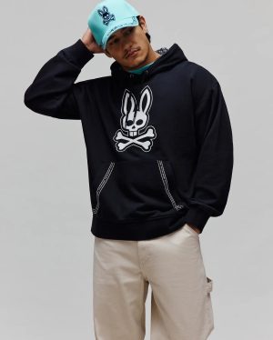 MENS LUKE PAISLEY OVERSIZED HOODIE - MT0500125